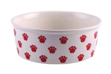 Ceramic Dog Bowls for Food & Water Suitable for Dogs within 20kg [G]