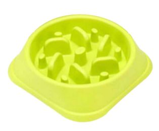 Slow Feed Dog Bowl Fun Feeder Non-Slip Pet Bowl [C]