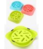 Slow Feed Dog Bowl Fun Feeder Non-Slip Pet Bowl [C]