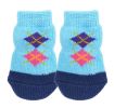 [F] 8 Pcs Lovely Knit Dog Socks Cat Socks Pet Knitted Socks Indoor Wear