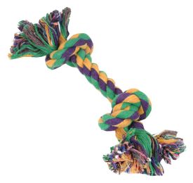 Set of 3 Pet Toys Pet Rope Toys For Small Dogs Teeth Cleaning [Green]