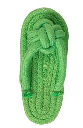 Pet Toys Pet Rope Toys For Small Dogs Teeth Cleaning Chew Toys [Green]