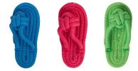 Pet Toys Pet Rope Toys For Small Dogs Teeth Cleaning Chew Toys [Green]