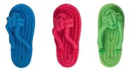 Pet Toys Pet Rope Toys For Small Dogs Teeth Cleaning Chew Toys [Blue]