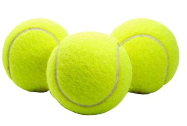 Set of 3 Pet Toys Puppy Dogs Toys For Dogs Stretch Ball [Tennis]