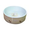 Porcelain Pets Puppy Food Water Bowls Dogs Bowls Cats Pet Supplies - Bone