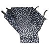Waterproof Pet Car Seat Cover Pet Mat Rear Single Seat Mat-Black