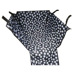 Waterproof Pet Car Seat Cover Pet Mat Rear Single Seat Mat-Black