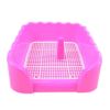 Dog Toilet Pink Puppy Dog Pet Potty Patch Training Pad Pet Supplies 43 X 43 CM