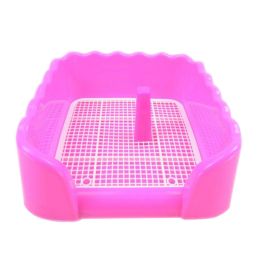 Dog Toilet Pink Puppy Dog Pet Potty Patch Training Pad Pet Supplies 43 X 43 CM