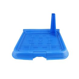 Dog Toilet Puppy Dog Pet Potty Patch Training Pad Pet Supplies 50 X 37 CM Blue
