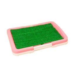Dog Toilet Puppy Dog Pink Pet Potty Training Pad Pet Supplies 46 X 34 CM