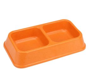 Pet Feeding Supplies Cat or Dog Food Bowl Bamboo Fiber #1