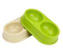 Pet Feeding Supplies Cat or Dog Food Bowl Bamboo Fiber #3