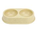 Pet Feeding Supplies Cat or Dog Food Bowl Bamboo Fiber #5