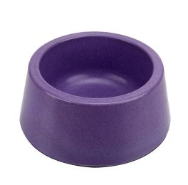 Pet Feeding Supplies Cat or Dog Food Bowl Bamboo Fiber [B]