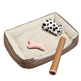 Detachable & Durable House Pet Mat Pet Bed Pet House Kennel Pet Supplies, NO.20