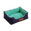 Detachable House Pet Mat Stylish Pet Bed Pet House Kennel,Pet Bolster Bed#D
