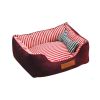 Detachable House Pet Mat Stylish Pet Bed Pet House Kennel,Pet Bolster Bed#G