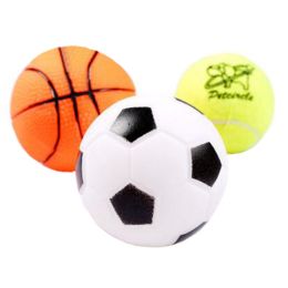Durable Dog Toys Pet Toys Various Random Colors Cat Toys Balls Grind Teeth Training Balls, #A5