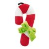 Durable Dog Toys Pet Toys Various Random Colors Plush Toys Grind Teeth Training, Christmas Sugar