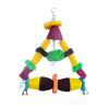 [Triangle] Natural Loofah Resistance to Bite Molar Teeth Bird Toy,Edible Toy
