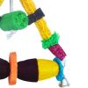 [Triangle] Natural Loofah Resistance to Bite Molar Teeth Bird Toy,Edible Toy