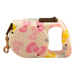 Potable Universal Pets Leash Collar Puppy Harness Supplies Bow Tie Pattern 3m