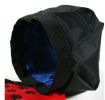 Pet Travel Water Bowl Dogs Cats Foldable &  Portable Bowl BLUE (9.5 * 4 Inches)