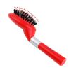 Fashionable Plastic Handle Massage Comb Pet Dog Brush Cat Brush RED