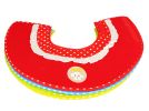 Candy Color Dog Wound Healing Elizabeth Protective Collar YELLOW, S