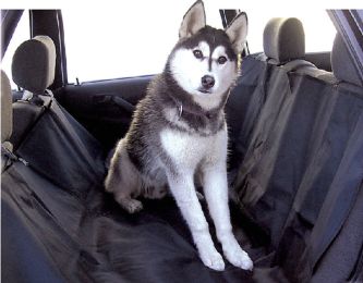 Waterproof Bench Seat Cover for Pets BLACK - One Size Fits All 55"Wx59"L