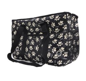 Pet Carrier Soft Sided Travel Bag for Small dogs & cats- Airline Approved, Black #27