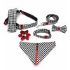 Xolotl houndstooth dog collar
