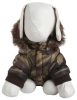 Metallic Fashion Pet Parka Coat
