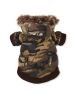 Metallic Fashion Pet Parka Coat