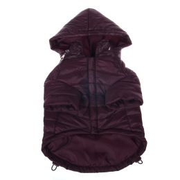 Lightweight Adjustable 'Sporty Avalanche' Pet Coat (Color: Brown, size: Extra Small)