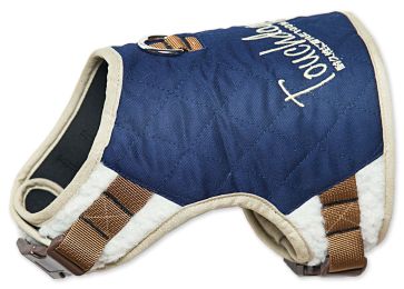 Touchdog Tough-Boutique Adjustable Fashion Dog Harness And Leash (Color: Blue, size: Extra Small)