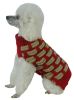 Fashion Weaved Heavy Knit Designer Ribbed Turtle Neck Dog Sweater
