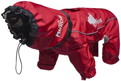 Helios Weather-King Ultimate Windproof Full Bodied Pet Jacket (Color: Red, size: Small)