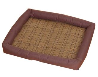 Summer Pet Beds, Ideal Pet Bed for Dogs & Cats within 22 Pounds (Color: Brown)