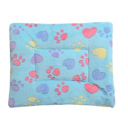 Detachable House Pet Mat (Color: Blue)