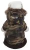 Metallic Fashion Pet Parka Coat
