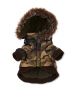 Metallic Fashion Pet Parka Coat