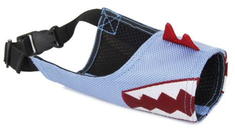 Pet Life Fumigation Adjustable Designer Dog Muzzle (Color: Purple, size: Small)