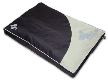 Dog Helios Aero-Inflatable Outdoor Camping Travel Waterproof Pet Dog Bed Mat (Color: Black, size: Small)